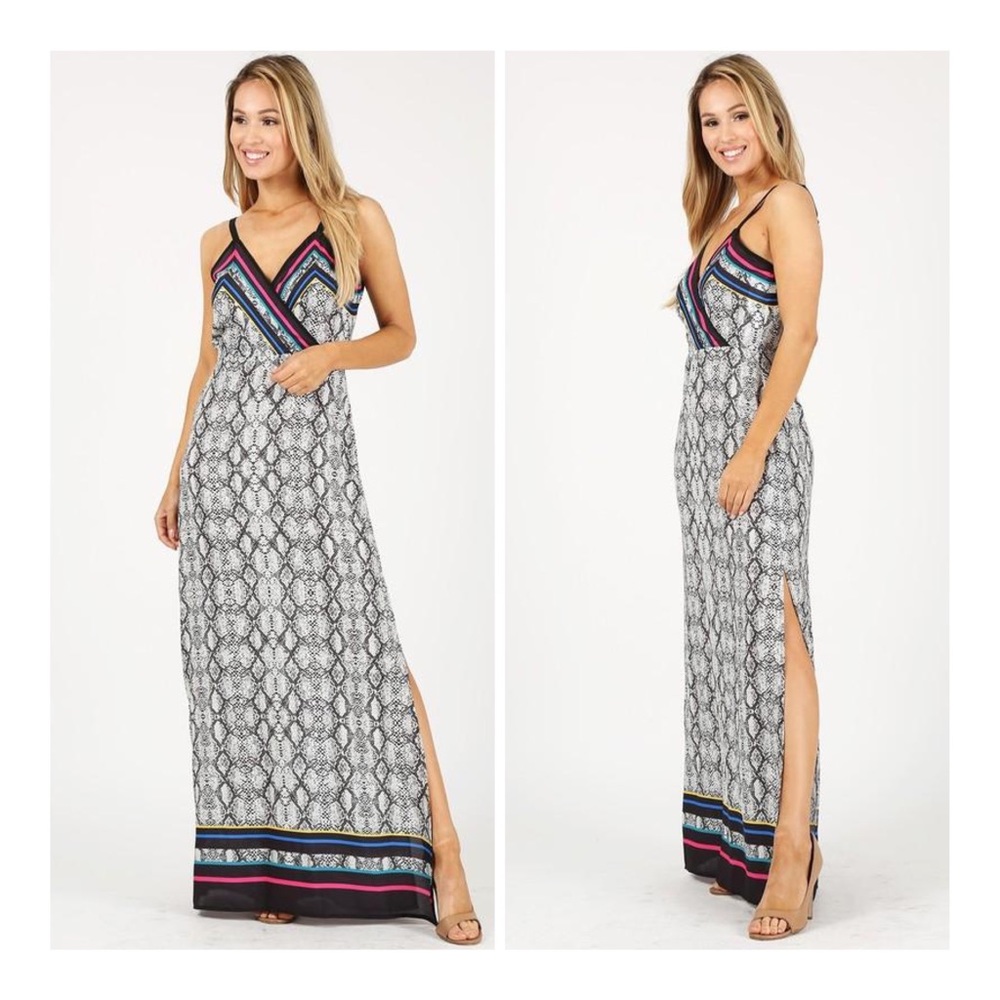 Python Maxi Dress